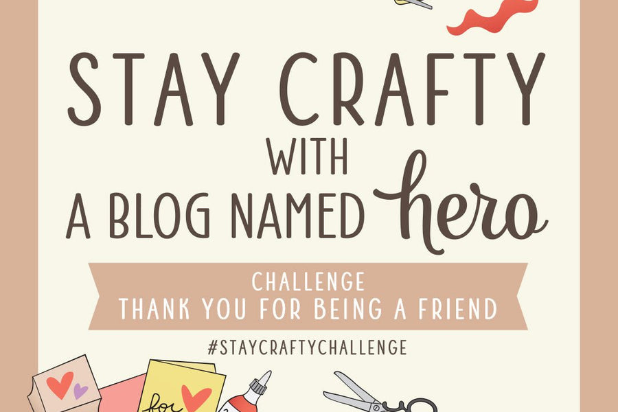 Stay Crafty with A Blog Named Hero: November 2023 Challenge