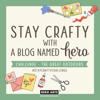 Stay Crafty with A Blog Named Hero: November Challenge - Hero Arts