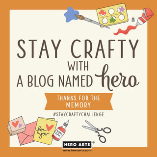 Stay Crafty with A Blog Named Hero: October 2024 Challenge - Hero Arts