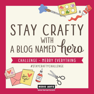 Stay Crafty with A Blog Named Hero: October Challenge - Hero Arts