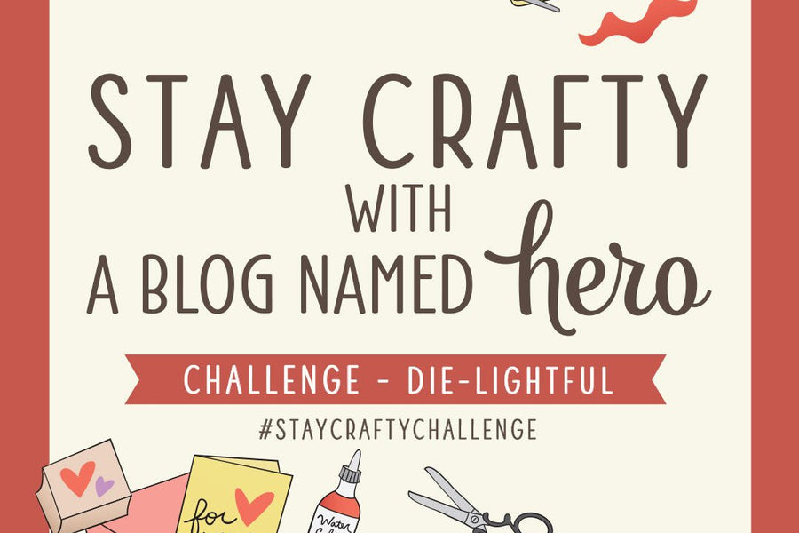 Stay Crafty with A Blog Named Hero: September Challenge