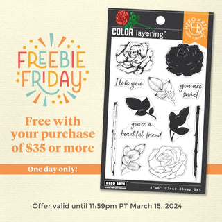 Stop & Smell the Roses – Freebie Friday is Here! - Hero Arts