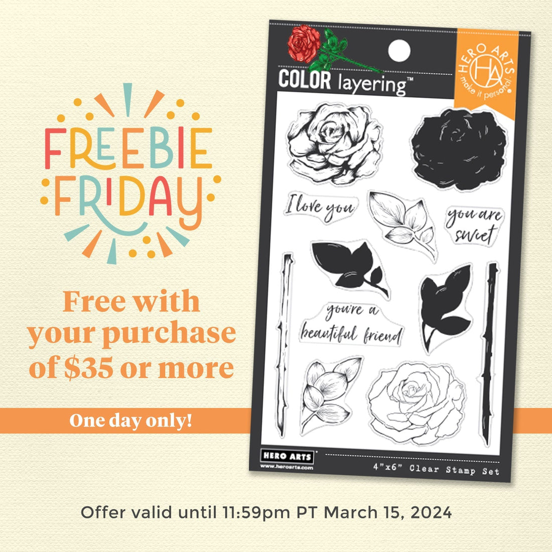 Stop & Smell the Roses – Freebie Friday is Here!