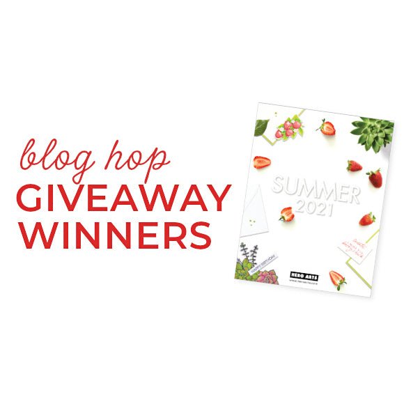 Summer Blog Hop Winners! - Hero Arts