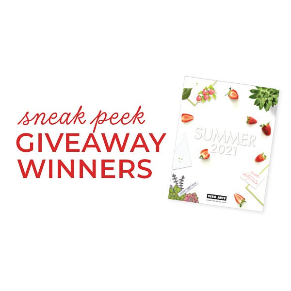 Summer Sneak Peek Winners! - Hero Arts