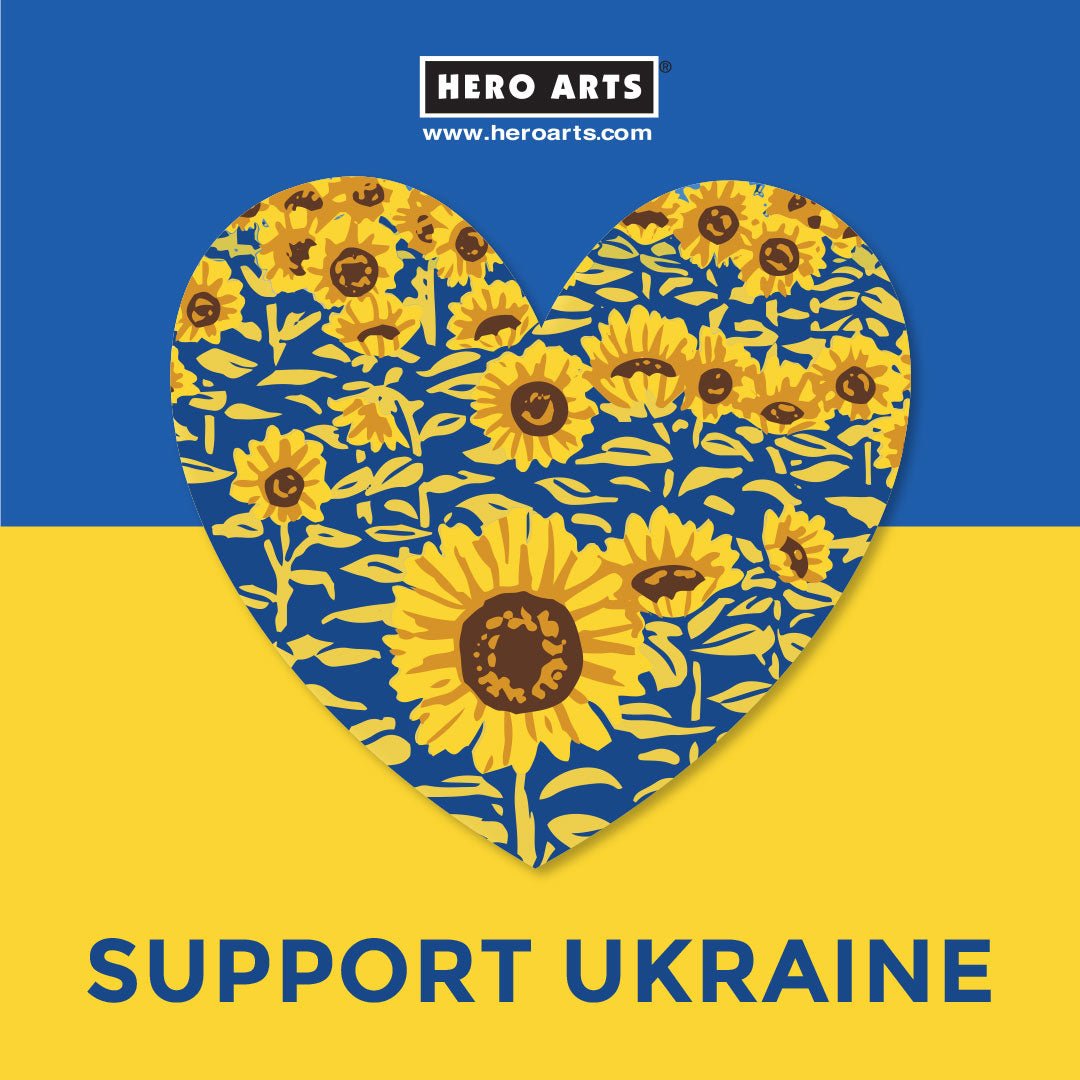 Support Ukraine Fundraising Effort + Blog Hop - Hero Arts