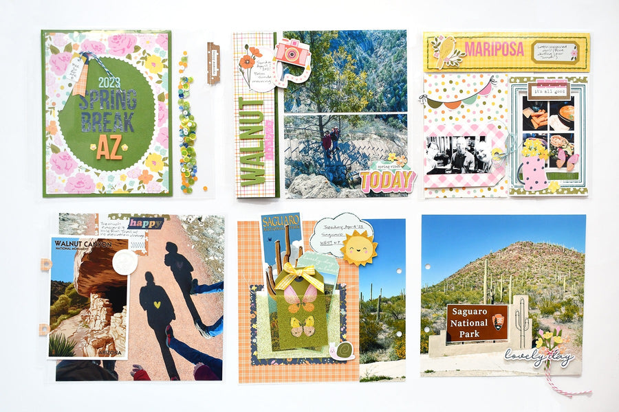 Interactive Travel Album Using Simple Stories’ Fresh Air