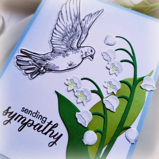 Sweet and Simple Sympathy Card - Hero Arts