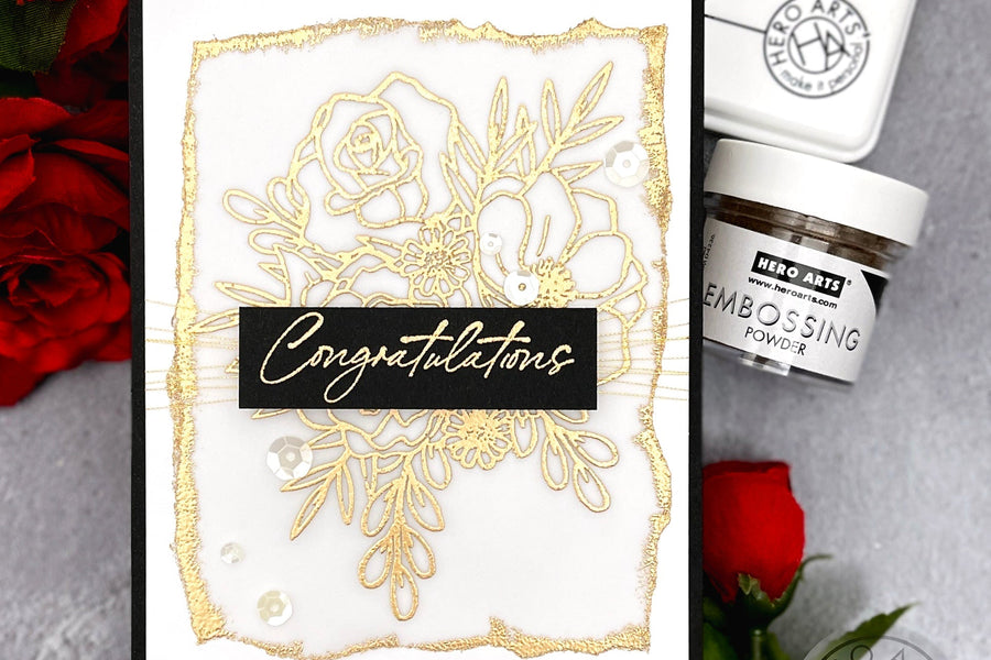 Swipe Heat Embossing
