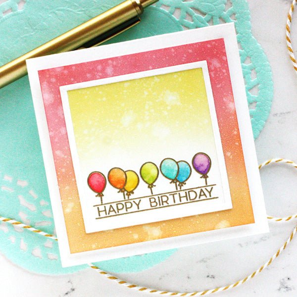 The Stamping Village Birthday Set + Video Blog Hop - Hero Arts