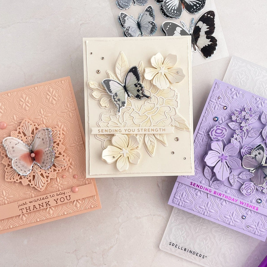 Adding Texture and Dimension to Monochromatic Cards
