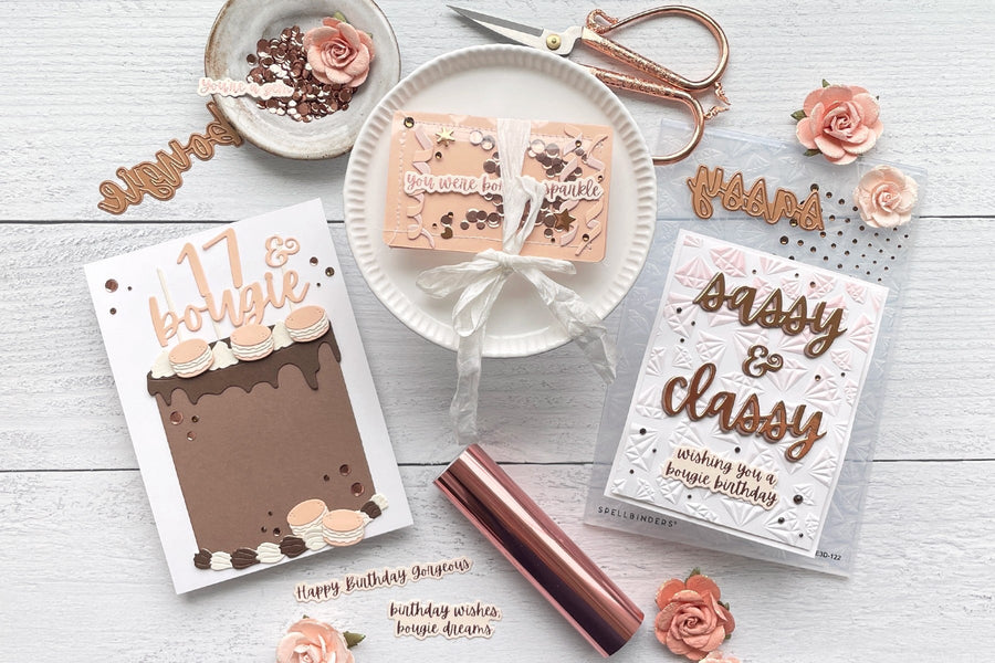 Creating Bougie Cards with a Limited Color Palette