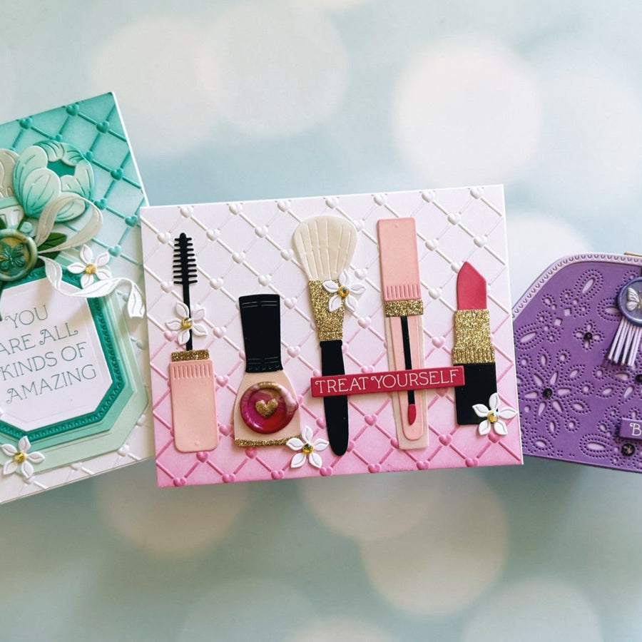 Feminine Monochromatic Cards