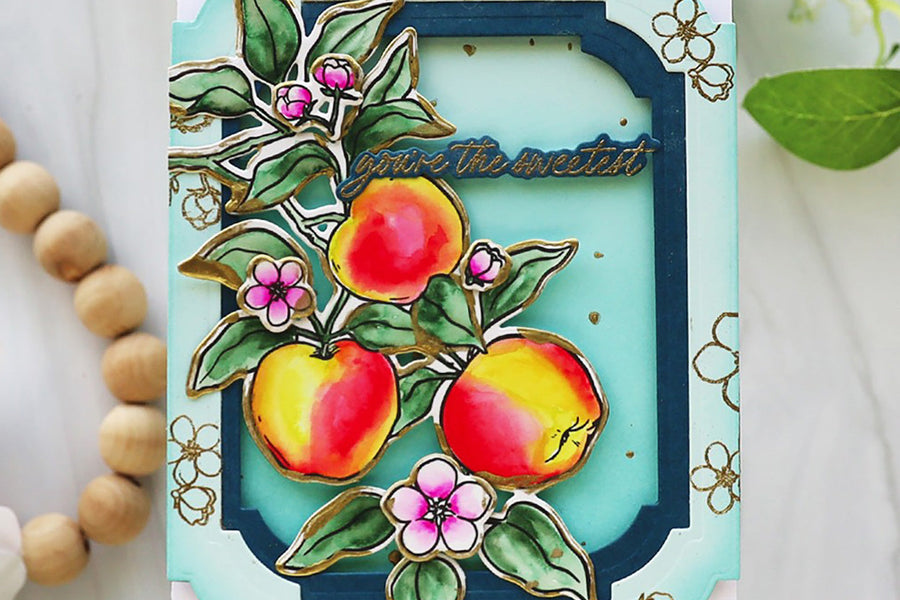 Elegant Watercolored Apples with Guest Artist Joy Baldwin