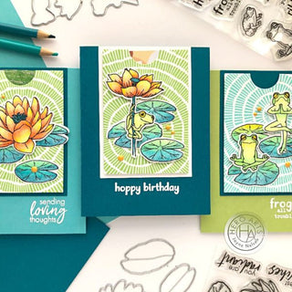 “Toadally” Easy Gift Card Holders - Hero Arts