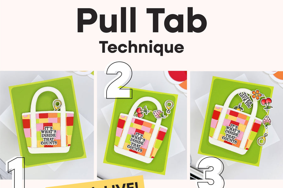 Easy Interactive Pull Tab Card Technique