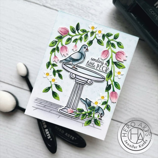 Use Stamps and Fancy Dies to Create a Scene