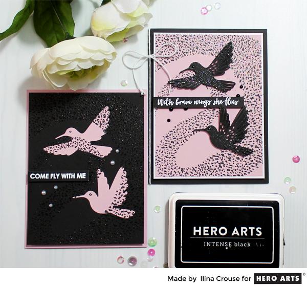 Using Positive and Negative Die Cuts - Hero Arts