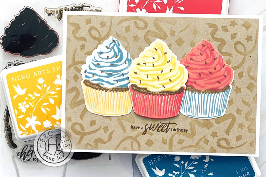 Video: A Sweet Color Layering Cupcake Tutorial