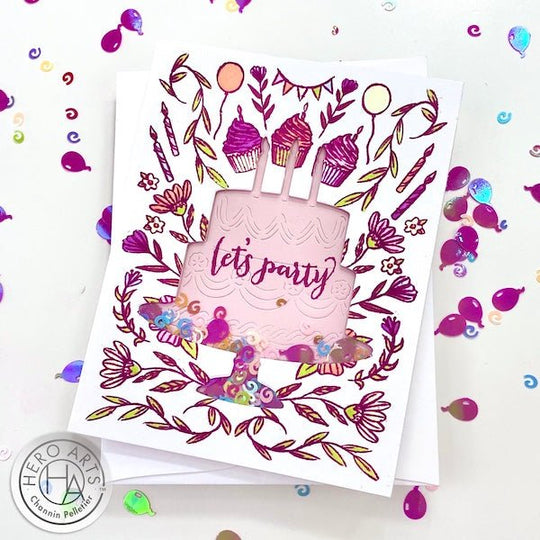 Video: Birthday Shaker with the February My Monthly Hero Kit