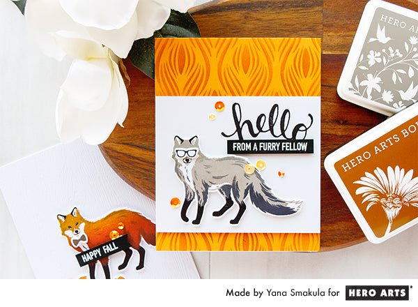 Video: Color Layering Fox Cards | Color Layering With Yana Series - Hero Arts