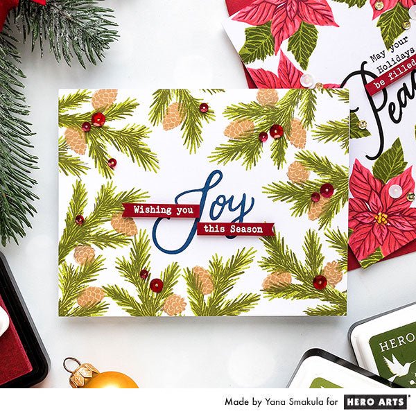 Video: Color Layering Holiday Cards | Color Layering With Yana Series - Hero Arts