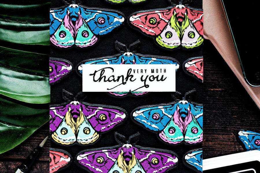Video: Color Layering Moth | Color Layering With Yana Series