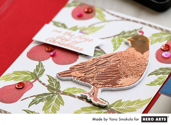 Video: Color Layering Partridge Cards | Color Layering With Yana Series