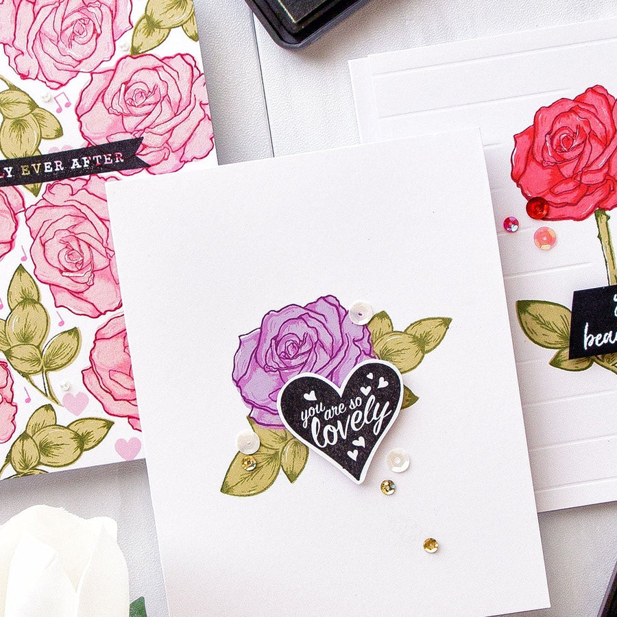 Video: Color Layering Rose Cards | Color Layering With Yana Series - Hero Arts