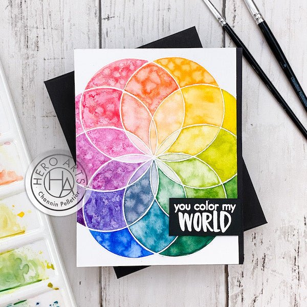 Video: Color Mixing with the August My Monthly Hero Kit - Hero Arts