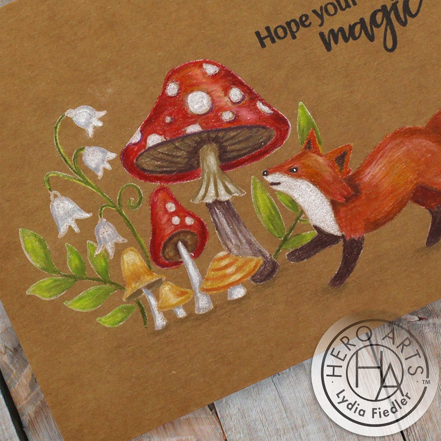 Video: Colored Pencils + Kraft = Magic - Hero Arts
