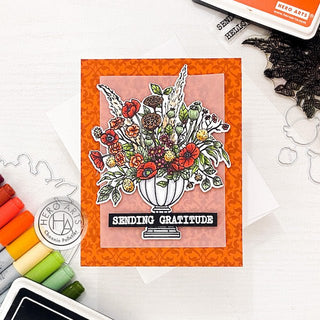 Video: Copic Colored Fall Bouquet with the September 2022 My Monthly Hero Kit - Hero Arts