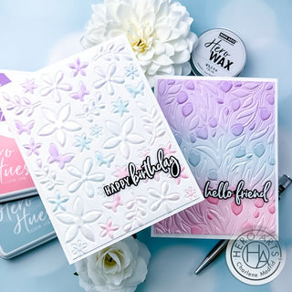 Video: Crafting Springtime Cards with Cover Plates and Dry Embossing - Hero Arts