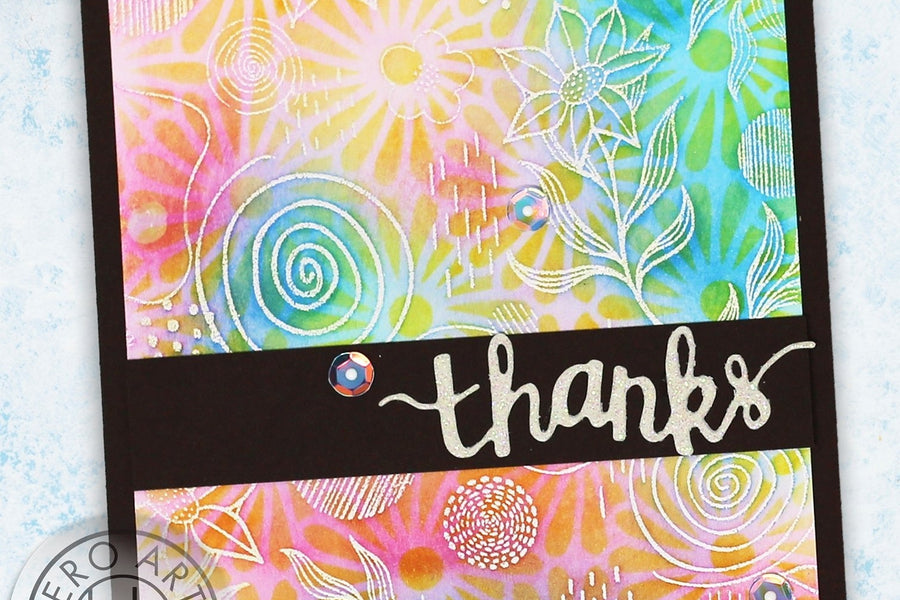 Video: Double Ink Blended Emboss Resist