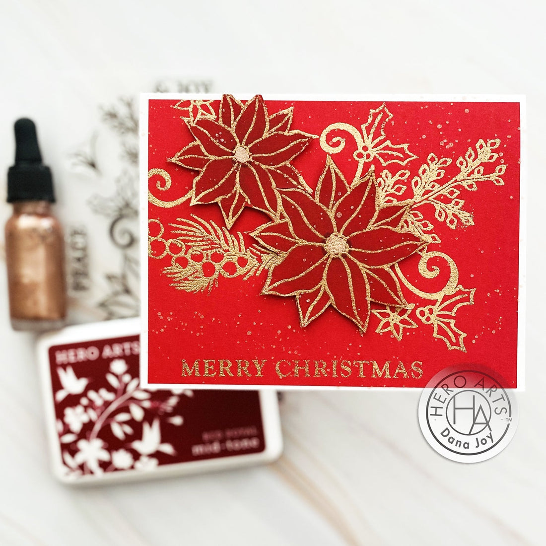 Video: Easy Embossed Holiday Cards with Colored Cardstock