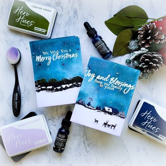 Video: Easy Two For One Watercolor Sky