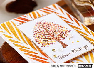 Video: Fall Blessings with Color Layering Autumn Tree - Hero Arts