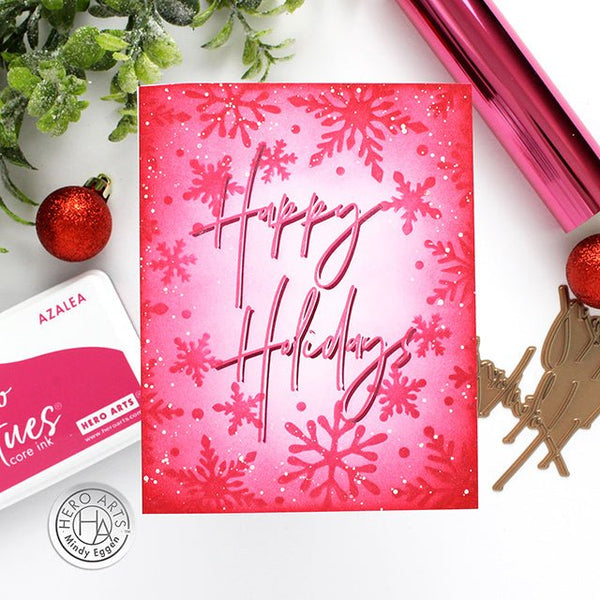 Video: How-To with Happy Holidays Foil & Cut
