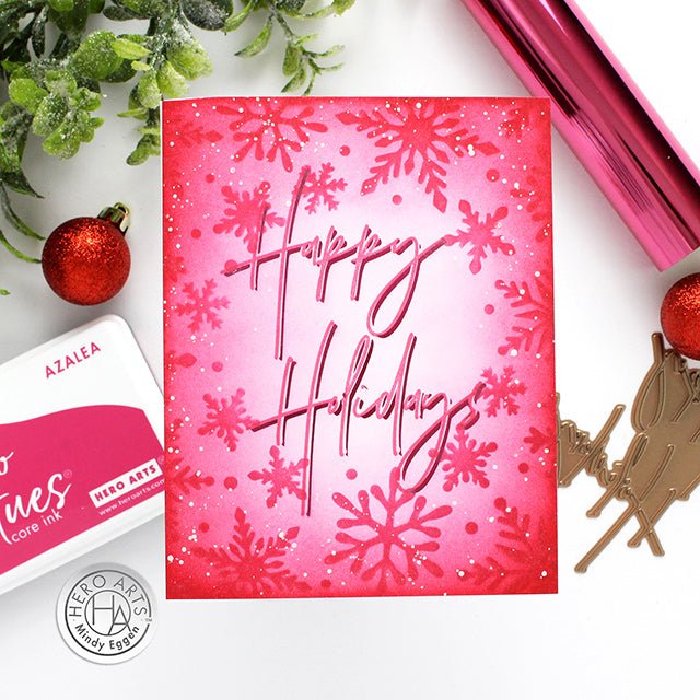Video: How-To with Happy Holidays Foil & Cut