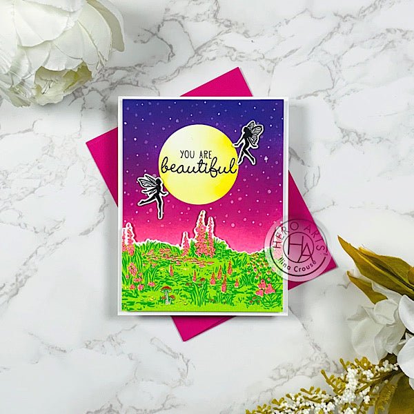 Video: Ink Blended Meadow HeroScape