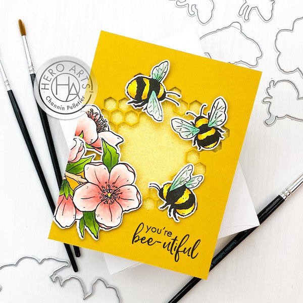 Video: Interactive Bees with January My Monthly Hero Kit - Hero Arts