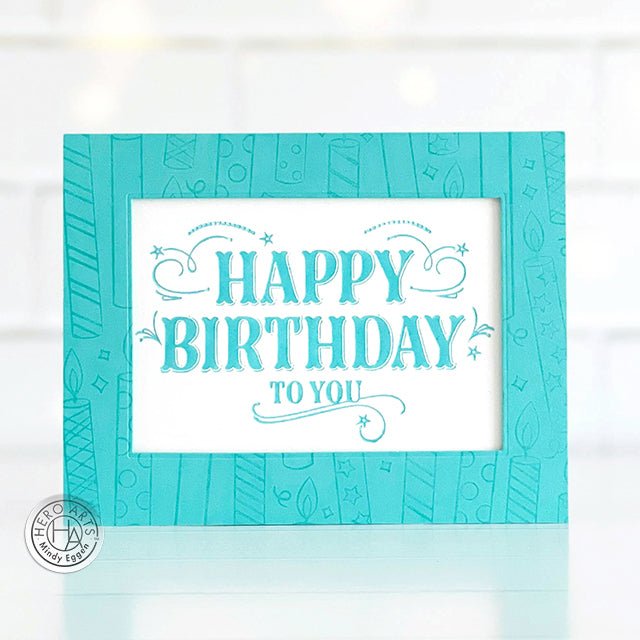 Video: Introduction to Hero Arts Letterpress + Foil Plates