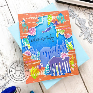 Video: Layered and Partial Inking with the July My Monthly Hero Kit - Hero Arts