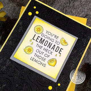 Video: Lemonade the Heck out of Those Lemons - Hero Arts