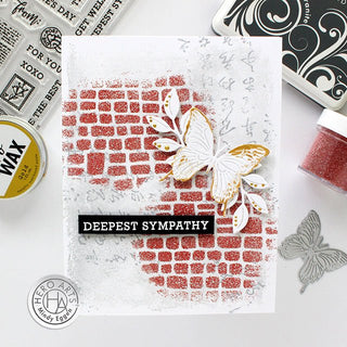 Video: Mixed Media Card & Brick Embossing Powder - Hero Arts