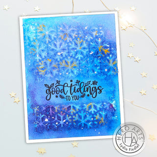 Video: Mixed Media Snowflakes - Hero Arts