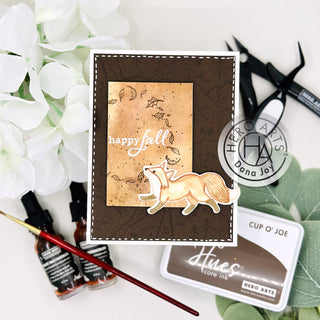 Video: No-Line Watercoloring Monochromatic Fall Card - Hero Arts