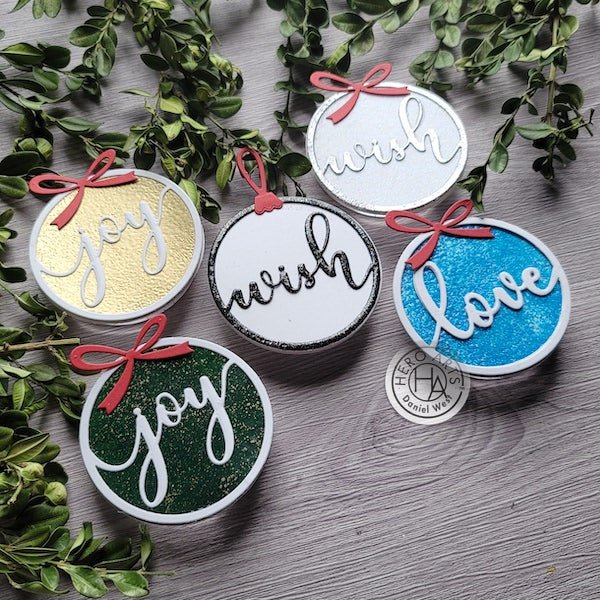 Video: Ornament Fancy Die Gift Tags - Hero Arts