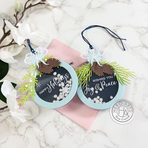 Video: Ornament Shaped Shaker Tags