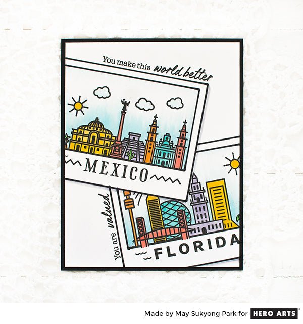 Video: Polaroid Themed Destination Card - Hero Arts